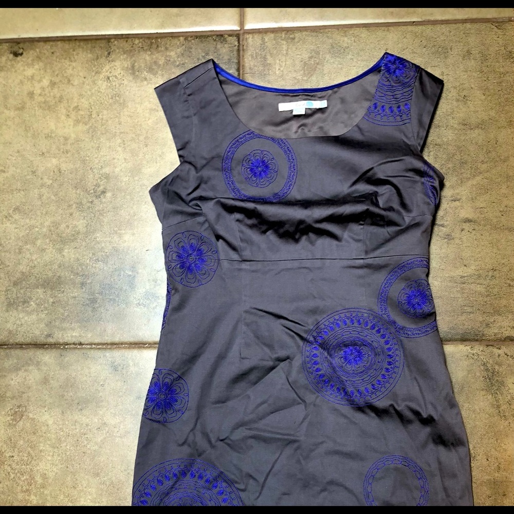 Boden embroidered dress size 4